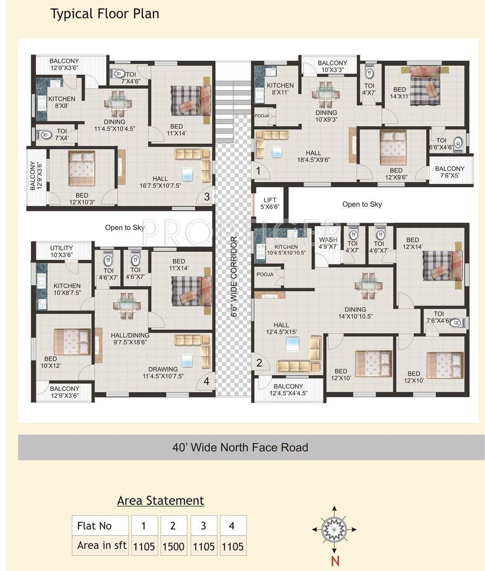 Images for Cluster Plan of Ramana Cyber Homes