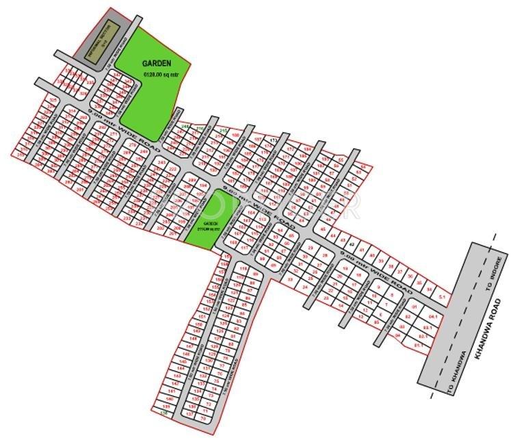 Vastuland Realtors Vrindavan 1 Layout Plan