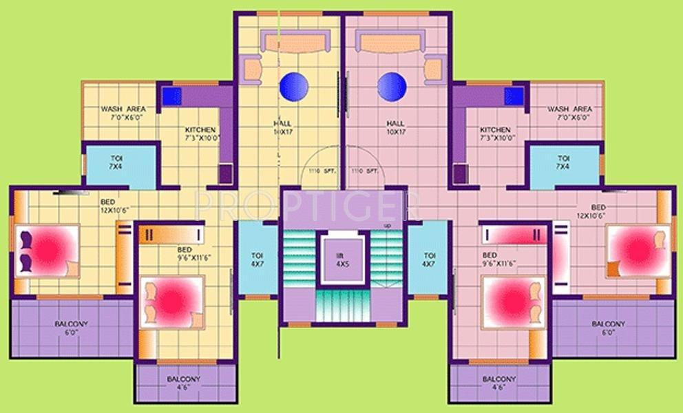 Images for Cluster Plan of Kohinoor Group Royal Park