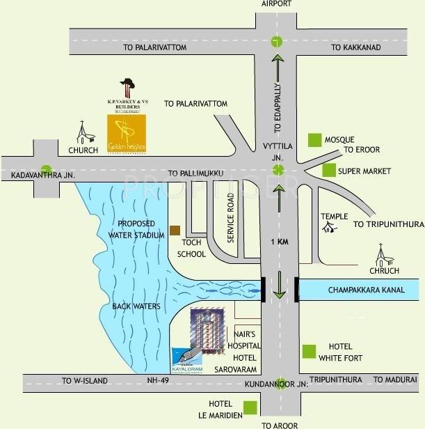  golden-kayaloram Location Plan