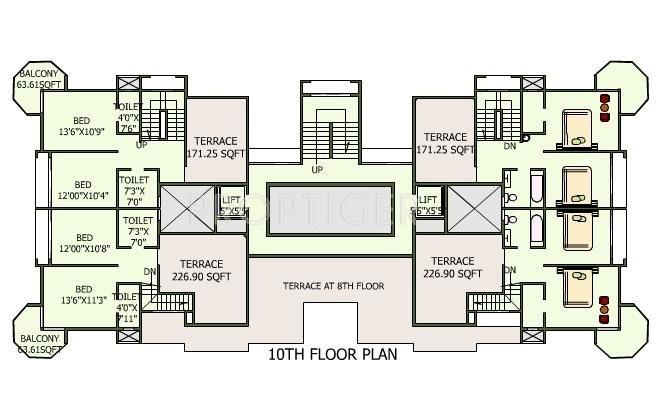 Images for Cluster Plan of National Sea Queen Plaza