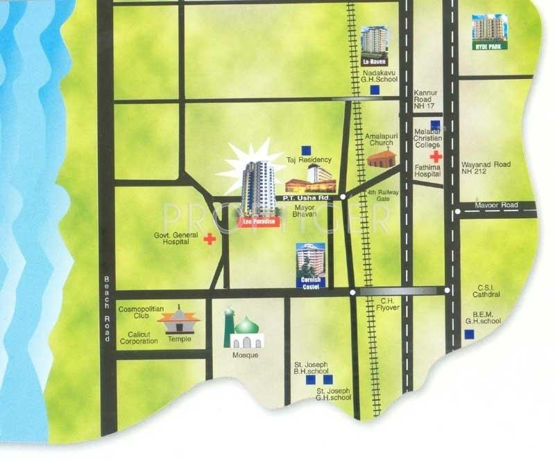 Galaxy Builders Leo Paradise Location Plan