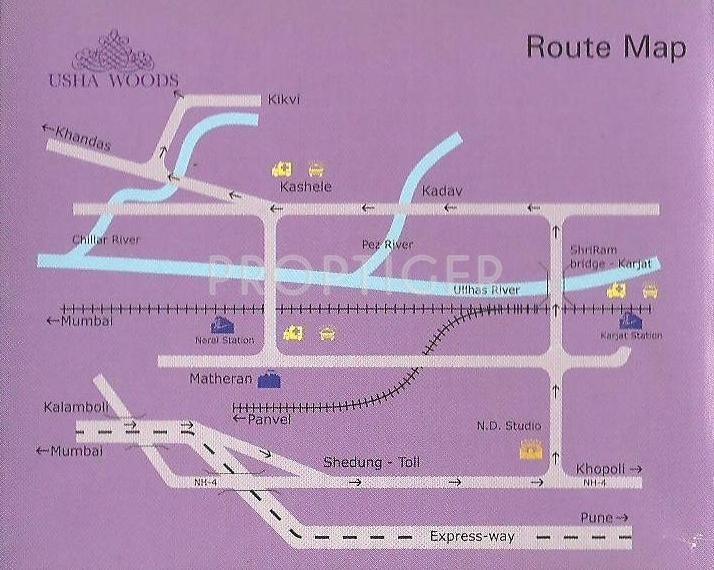 Images for Location Plan of Usha Usha woods