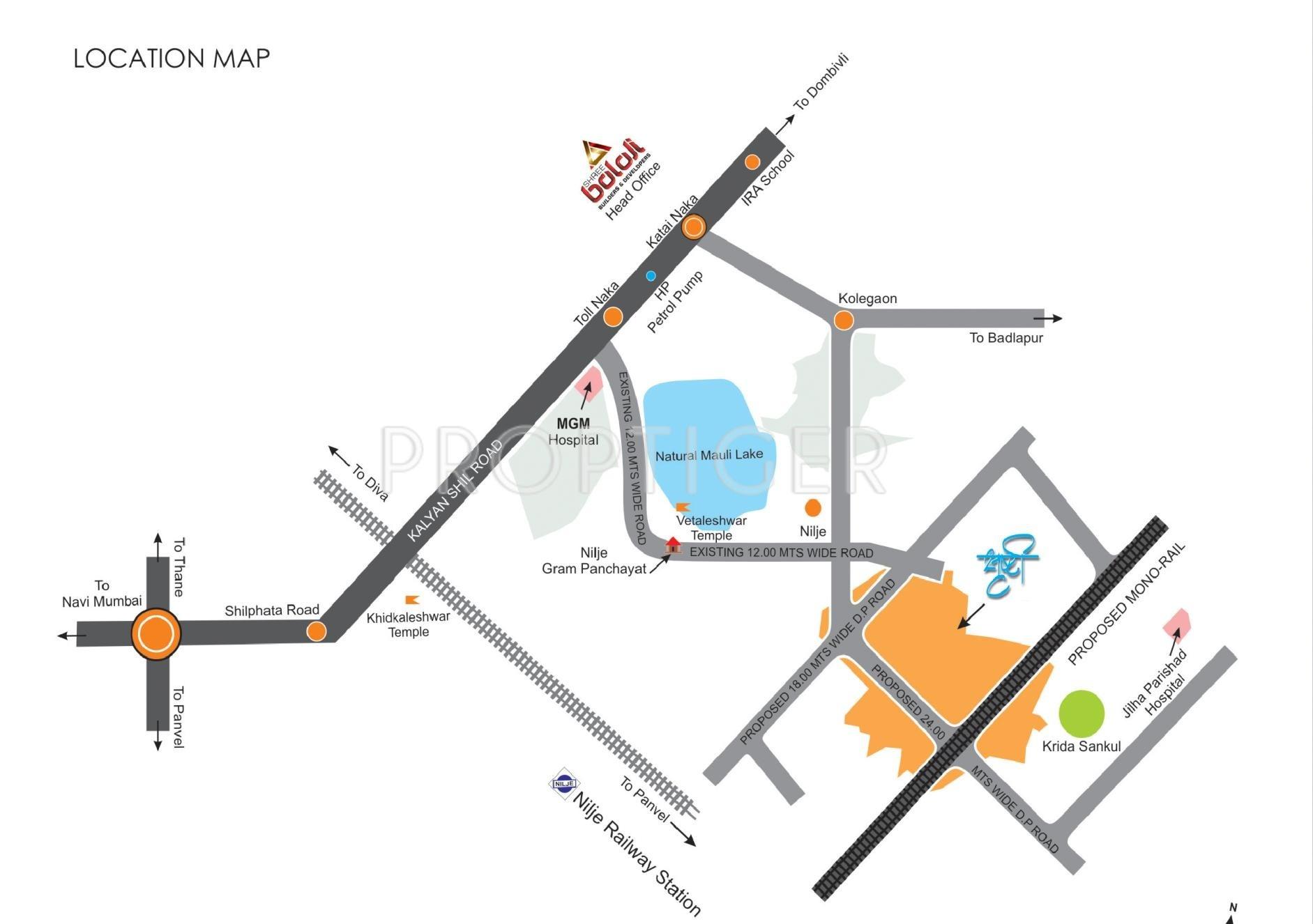 Images for Location Plan of Shree Balaji Shrushti