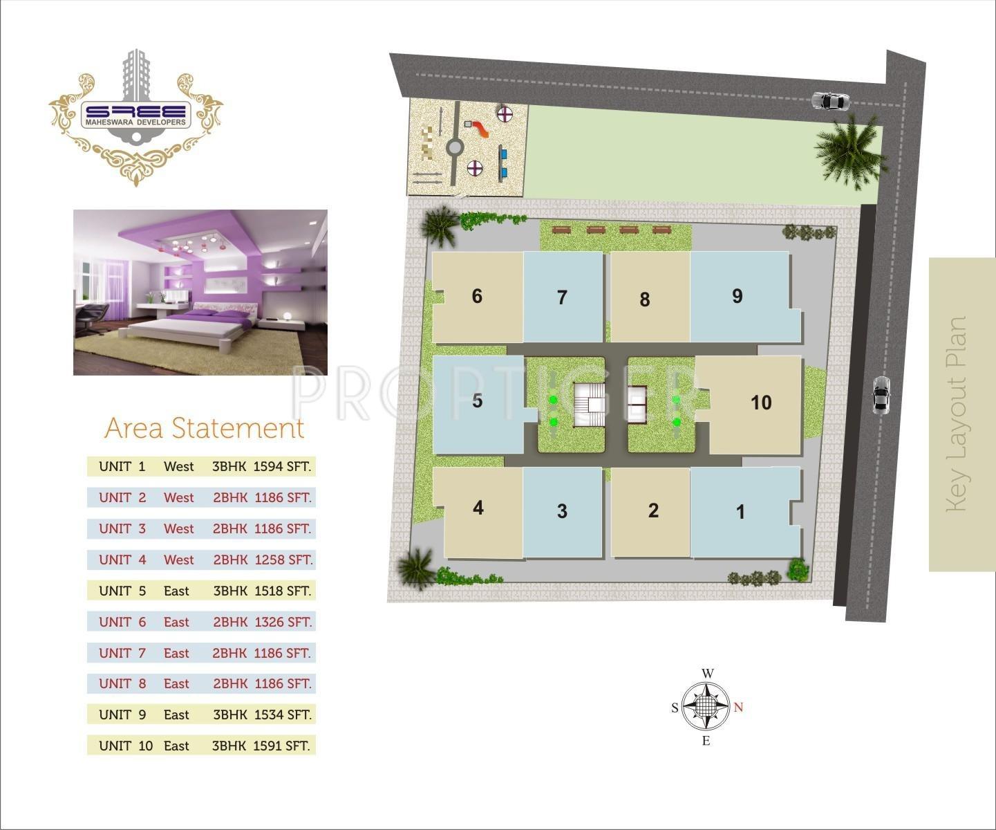Images for Layout Plan of Sree Maheswara Shangri La