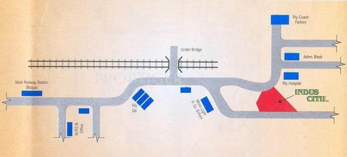Images for Location Plan of IBD Indus Citii