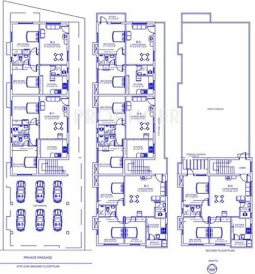 Palace Homes Sai Varada Cluster Plan Block B