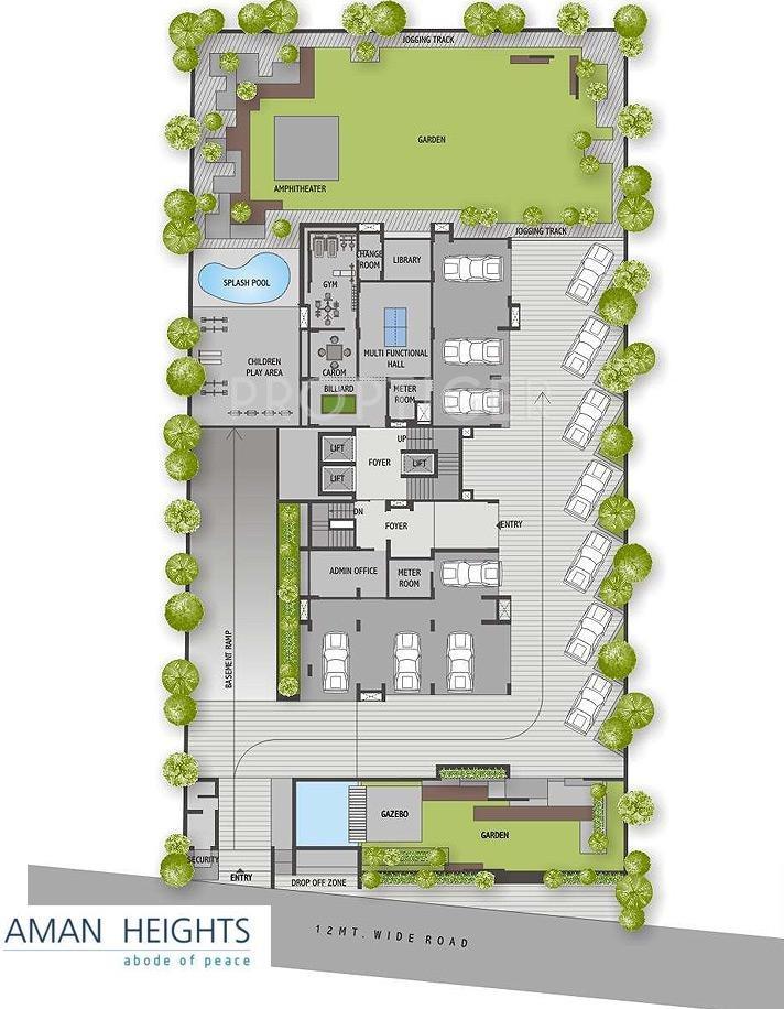Images for Layout Plan of Plastene Aman Heights