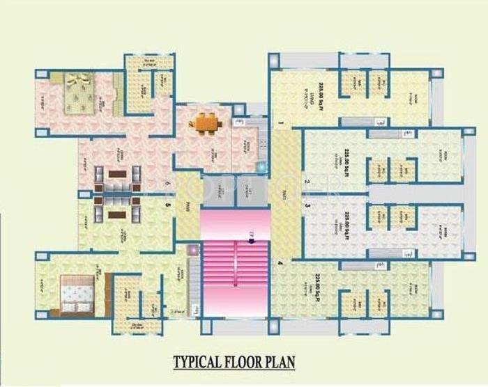 Images for Cluster Plan of Sarah Kureshi Manzil