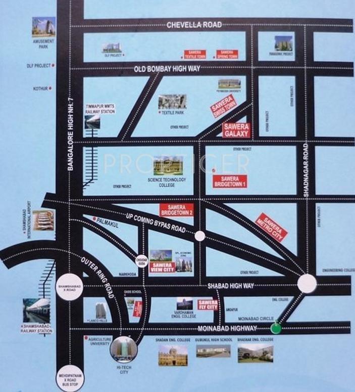 Images for Location Plan of Sawera Townships India Metro City