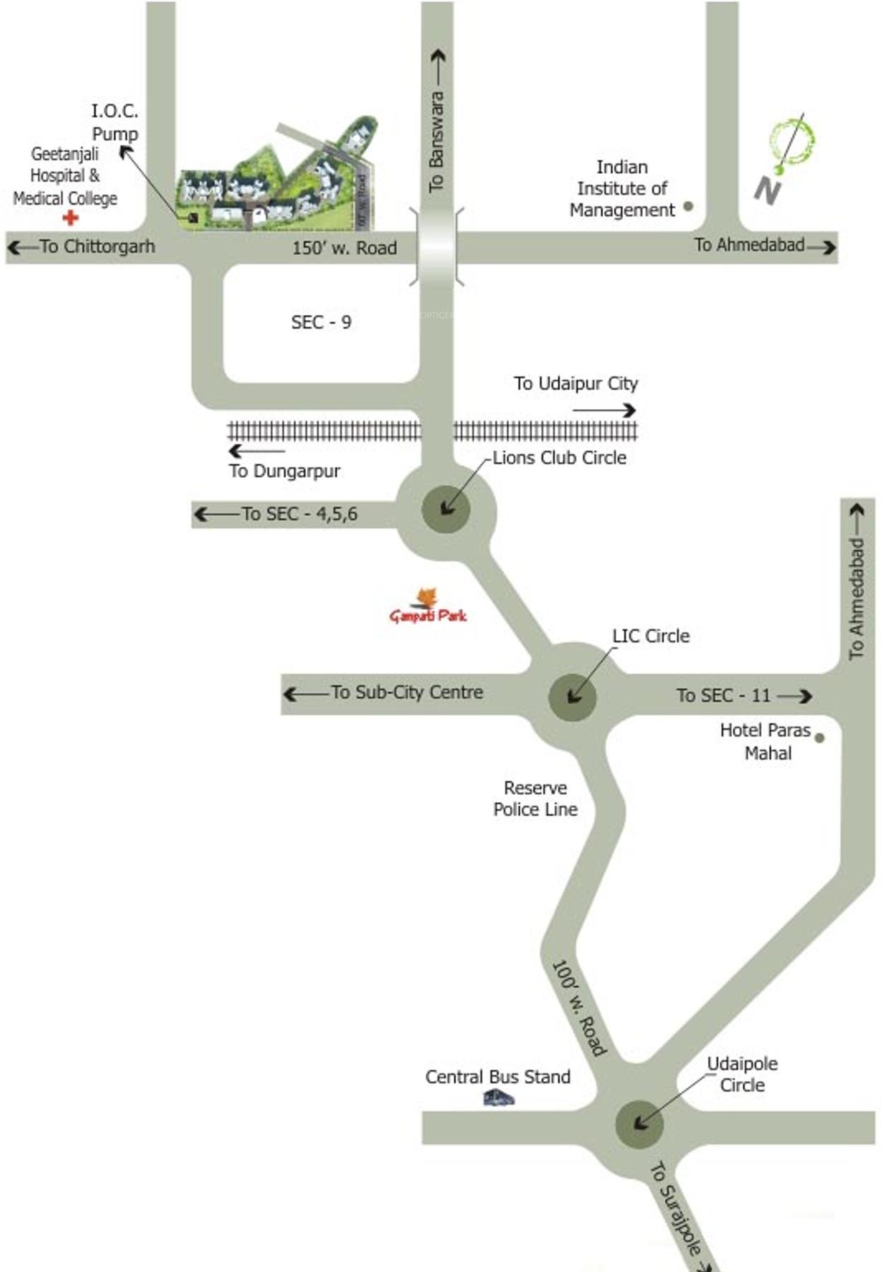 Images for Location Plan of Riddhi Siddhi Sky