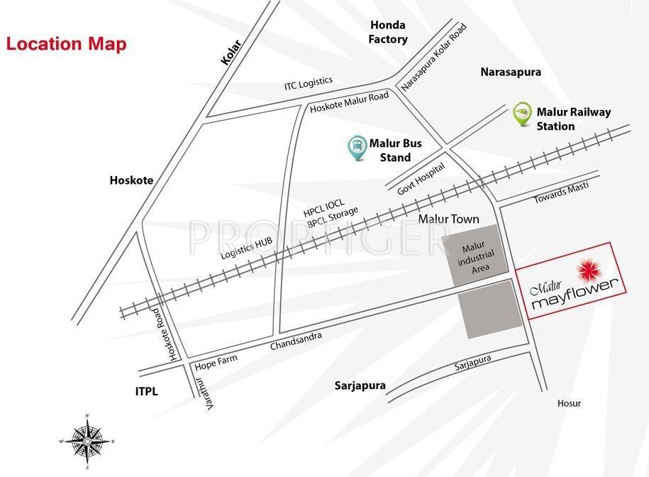 Images for Location Plan of Quantum Malur Mayflower