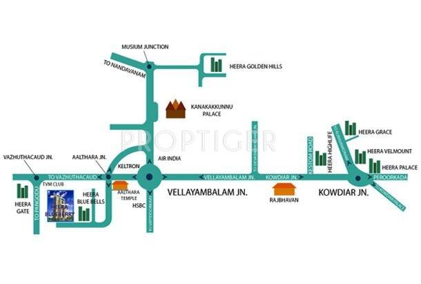 Images for Location Plan of Heera Blue Berry