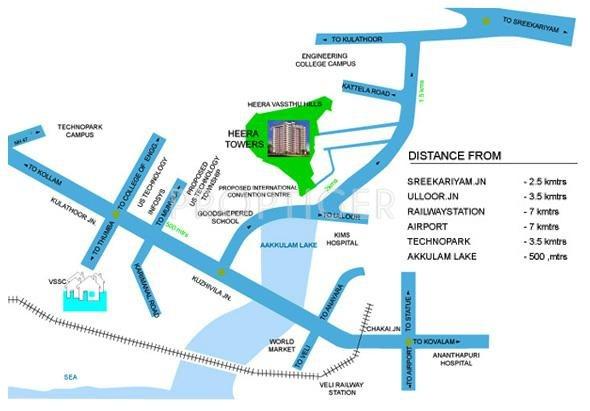 Images for Location Plan of Heera Towers
