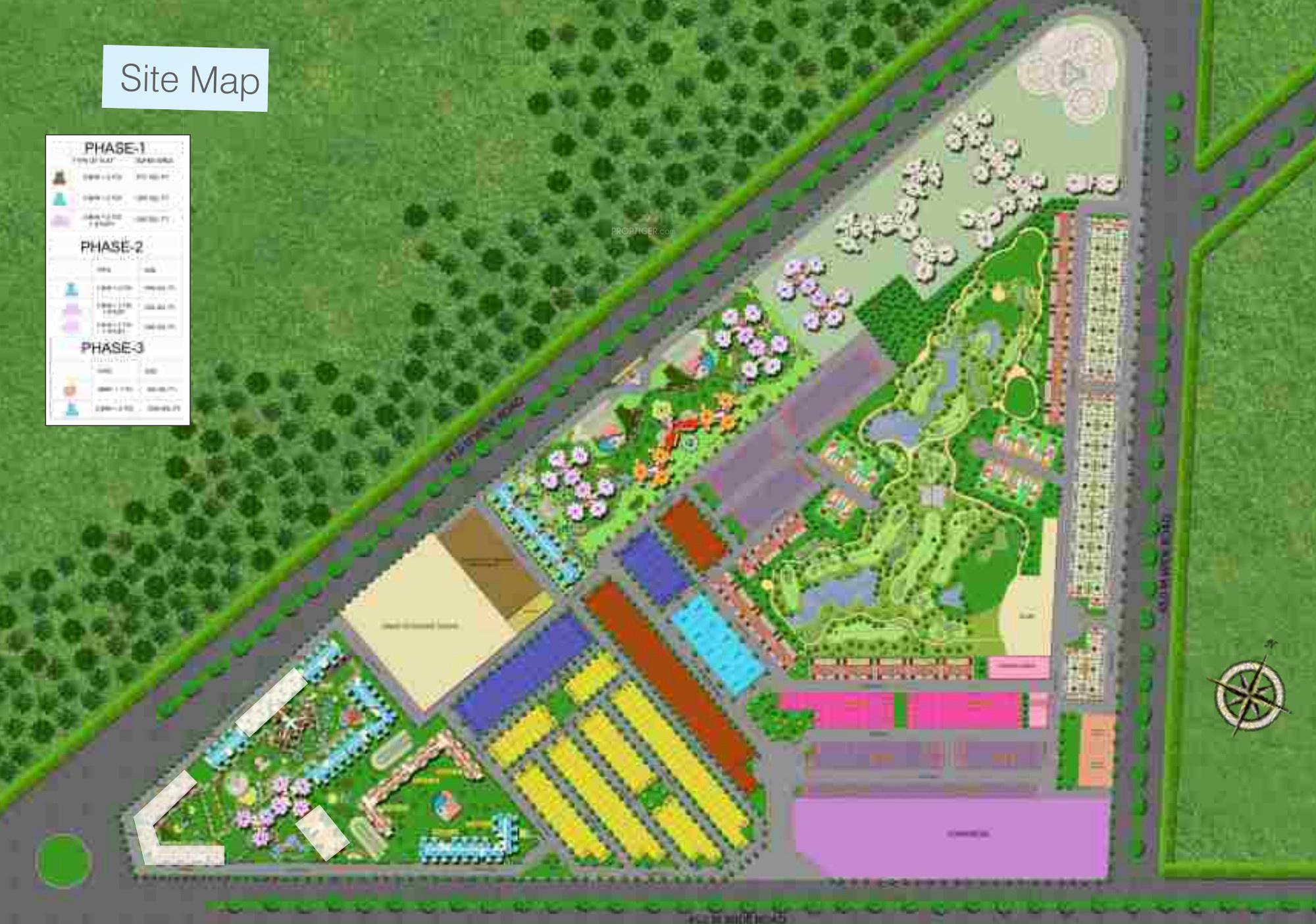 Images for Site Plan of Supertech Shaan