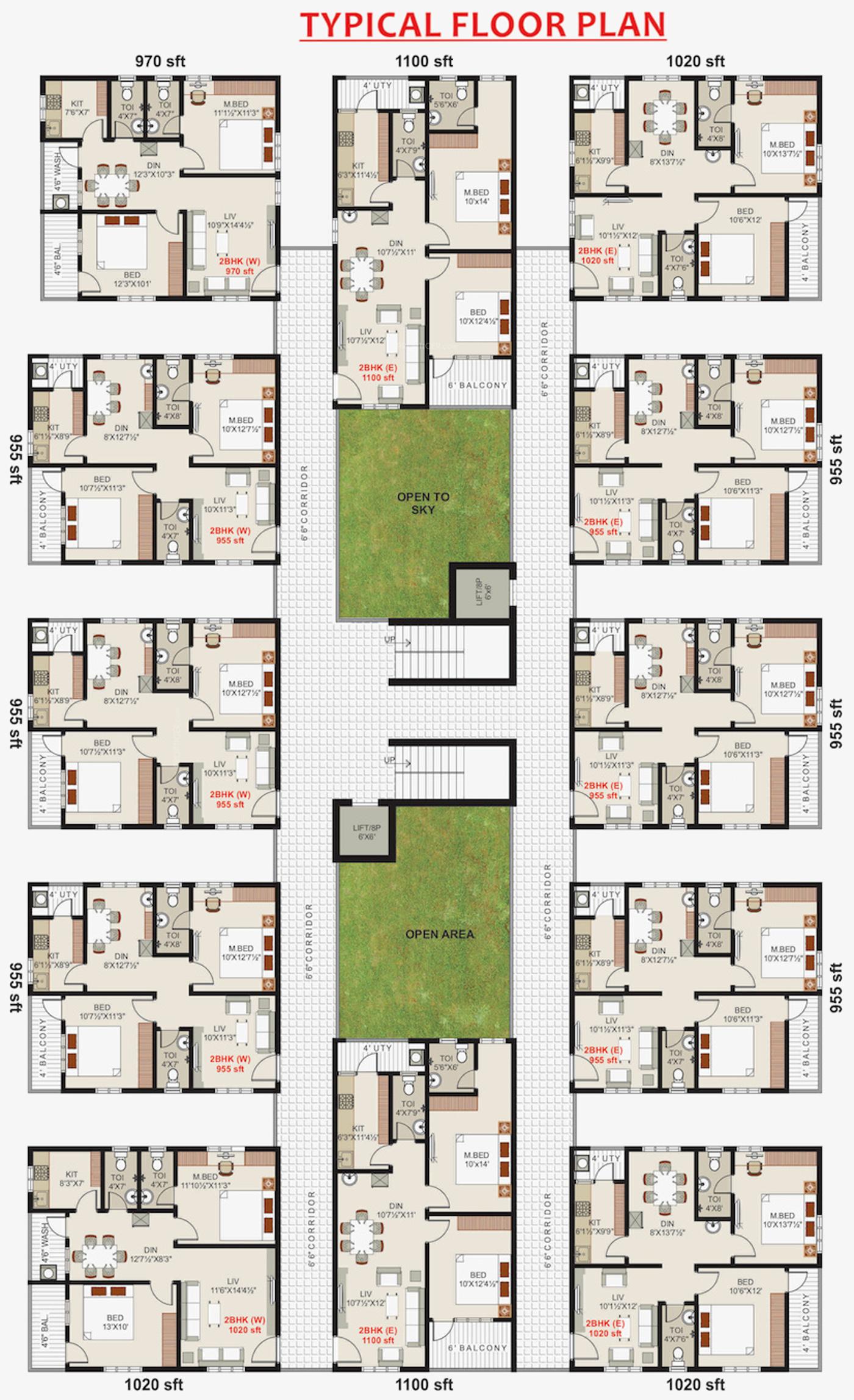  rivera Images for Cluster Plan of Pavan Rivera