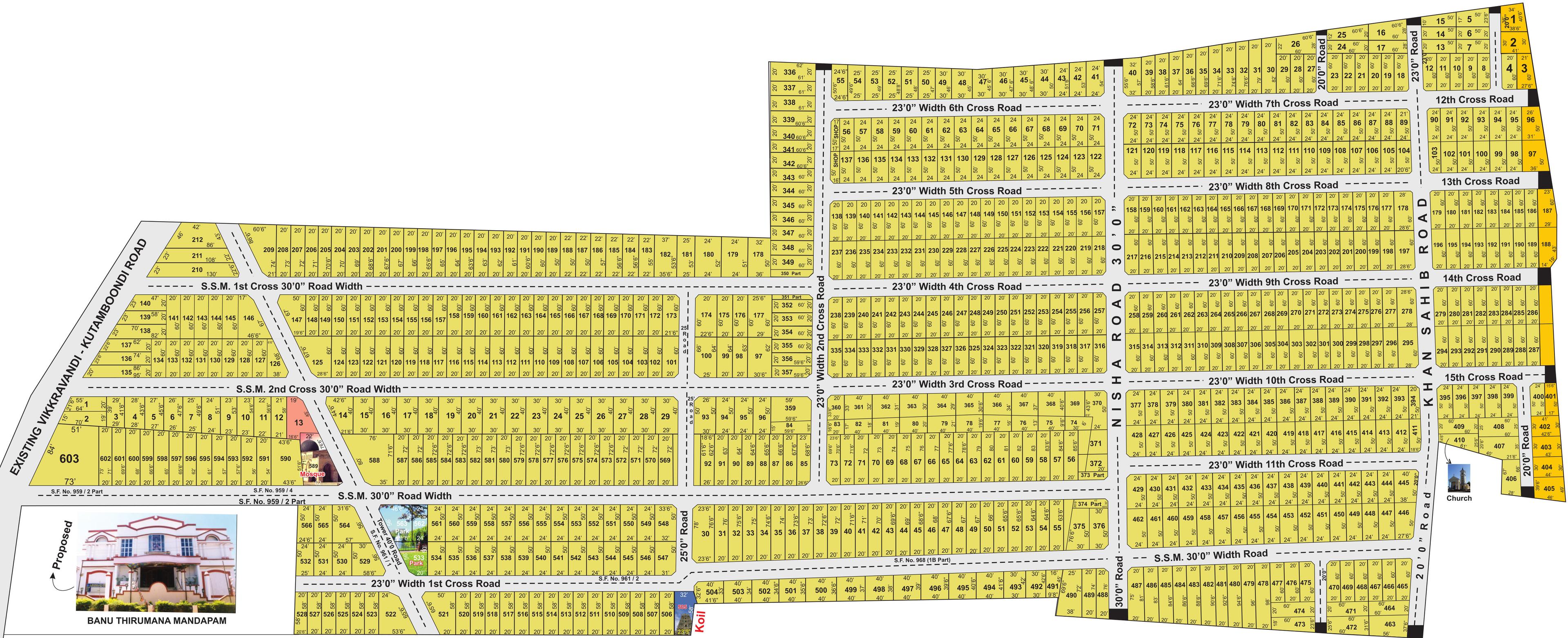 Images for Layout Plan of Banu Banu Nagar