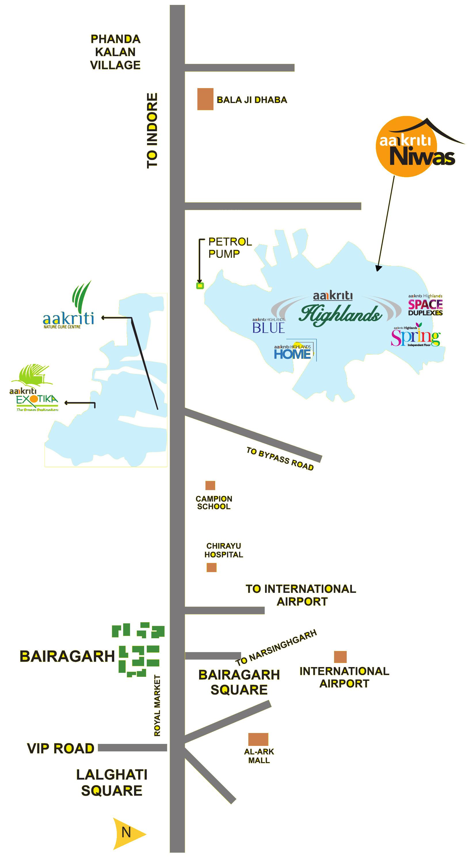 Images for Location Plan of Aakriti Niwas
