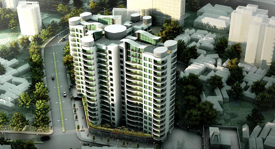 hubtown-serene-a-wing Elevation