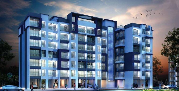  shreeji-aura Elevation