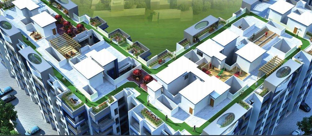  shreeji-aura Elevation