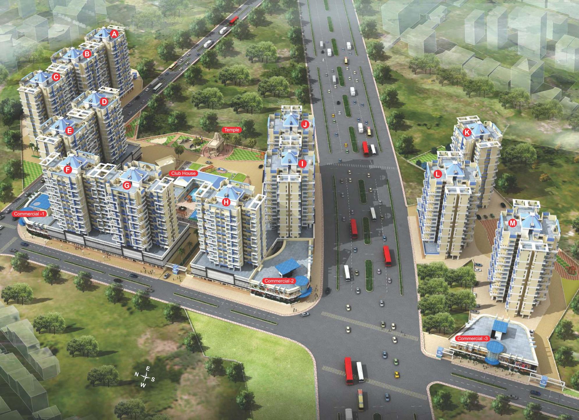 Images for Elevation of Arihant City Phase II E Building