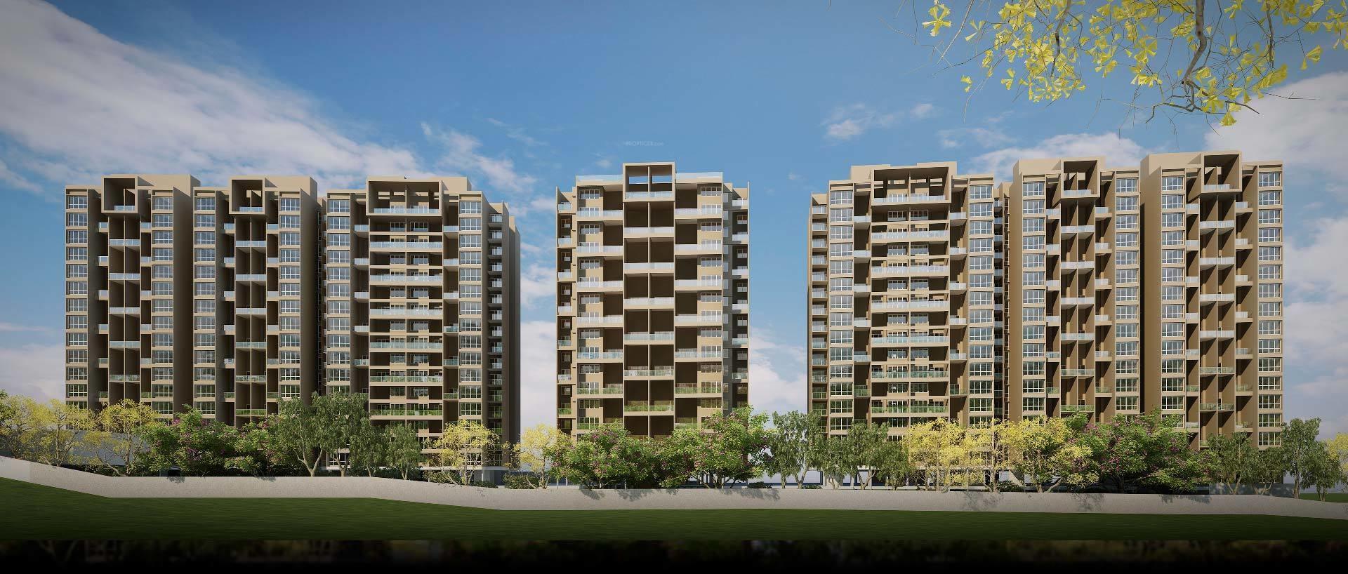 ganga-platino-building-p-q-r Elevation