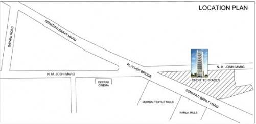  terraces-apartment Location Plan