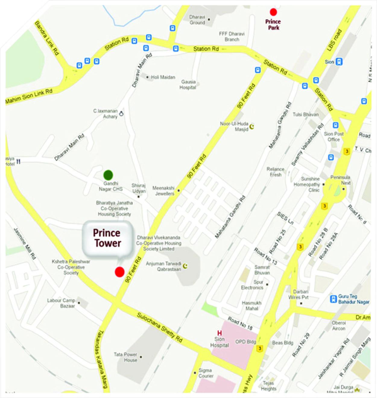 Images for Location Plan of Trans India Prince Tower