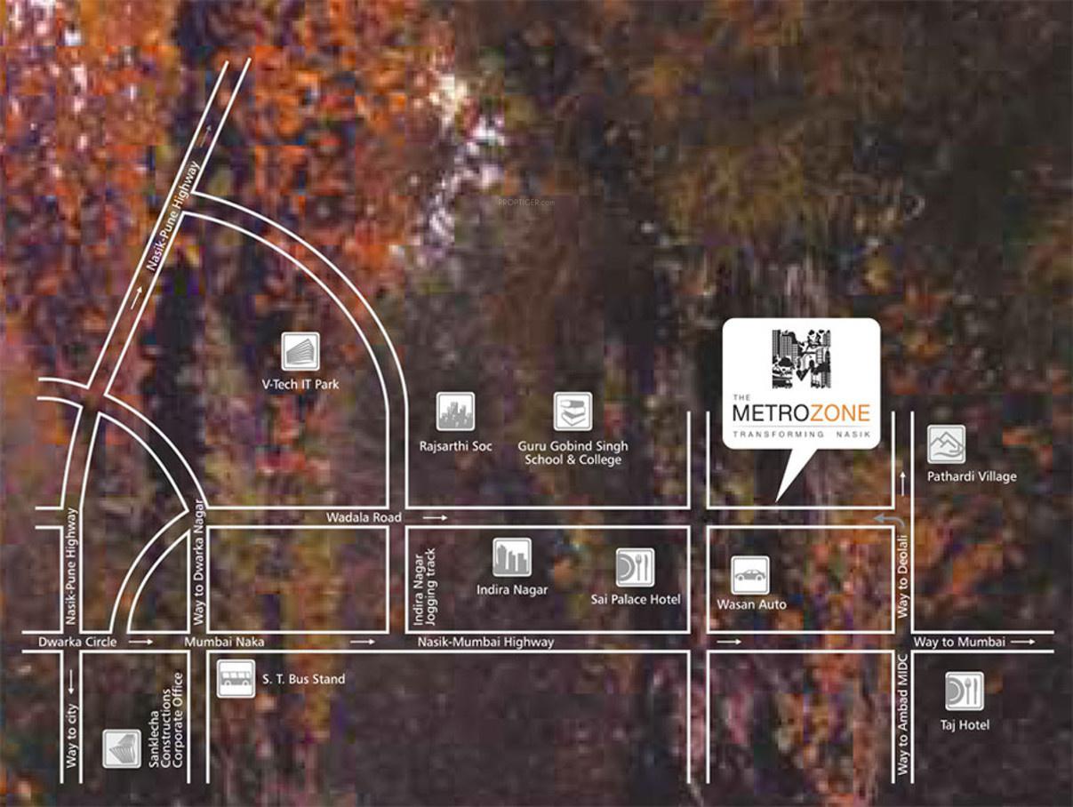 Images for Location Plan of Sanklecha The Metrozone Athens A1