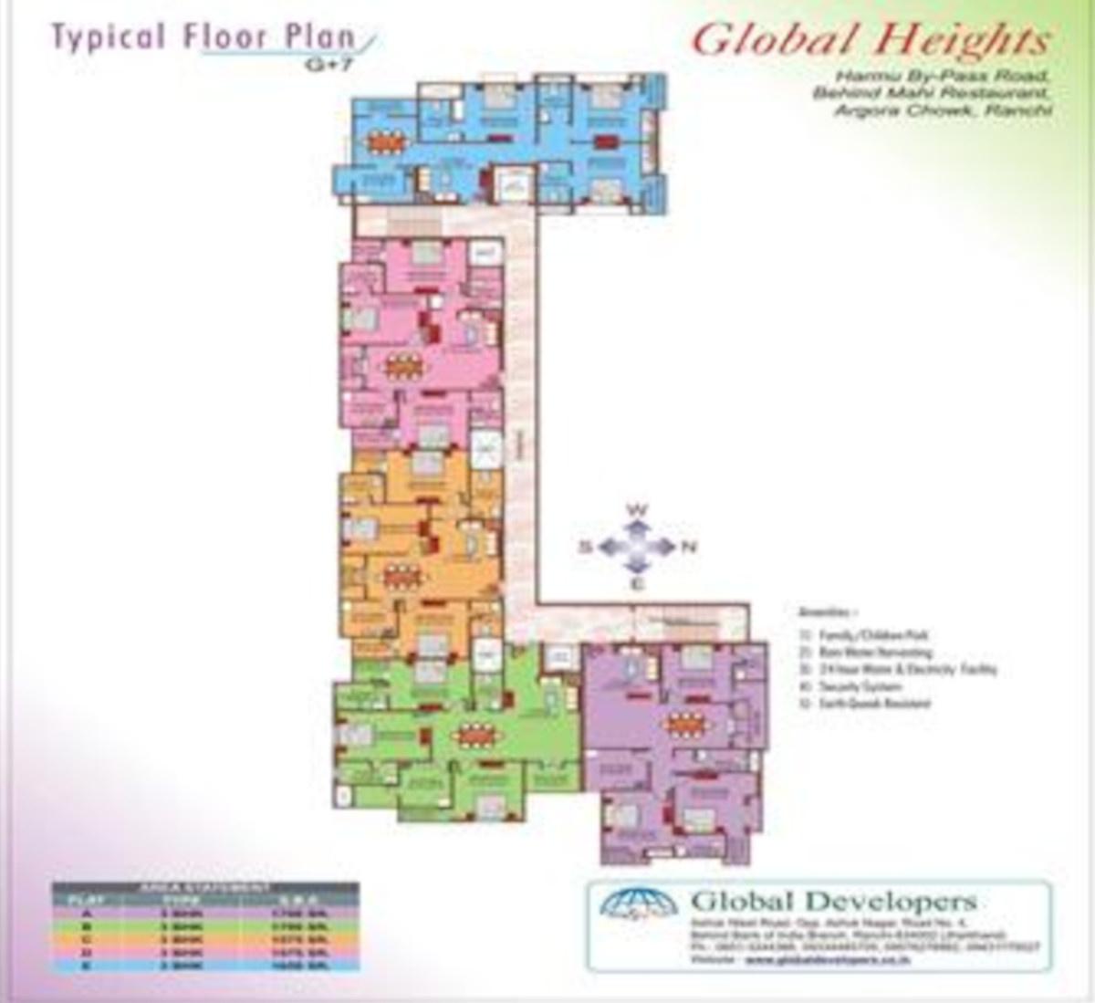  heights Layout Plan