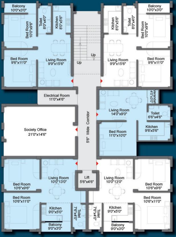 blue-hill Cluster Plan
