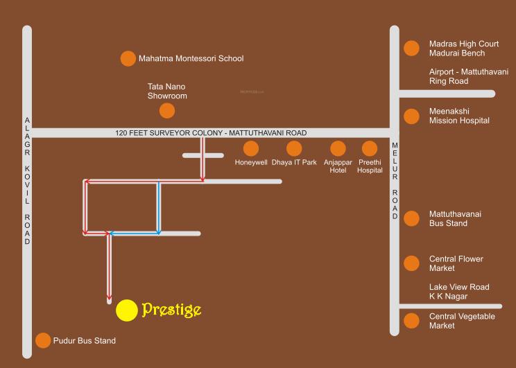  prestige Location Plan