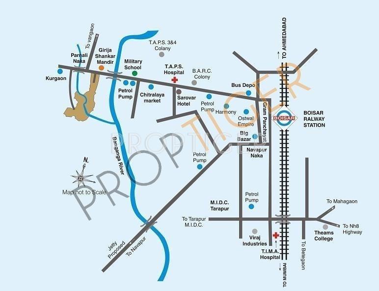 BR Housing Balaji Complex Location Plan