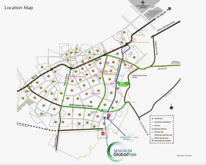  magnum-global-park Location Plan