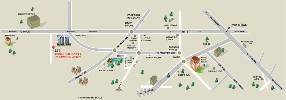 Images for Location Plan of ETT Express Trade Towers 3