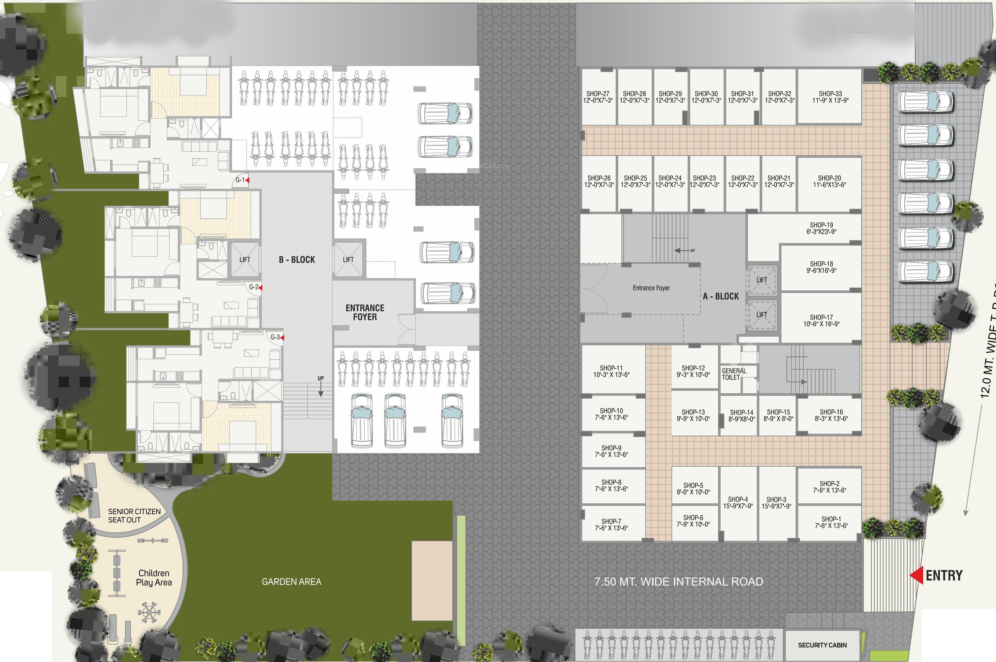 Images for Site Plan of Gajanan Dev Residency 2