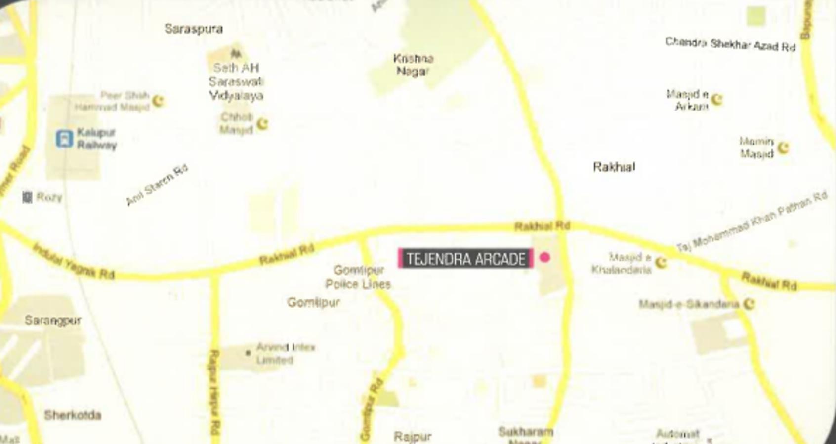 Images for Location Plan of Shyam Tejendra Arcade