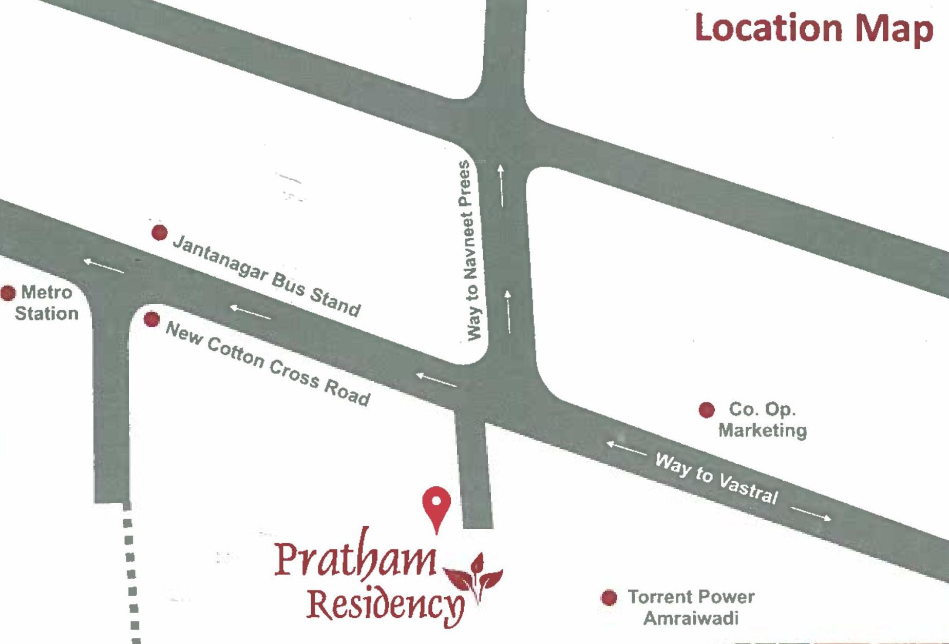 Images for Location Plan of Pratham Residency