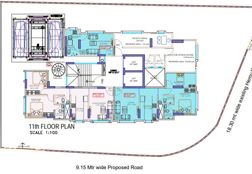  paradise Layout Plan