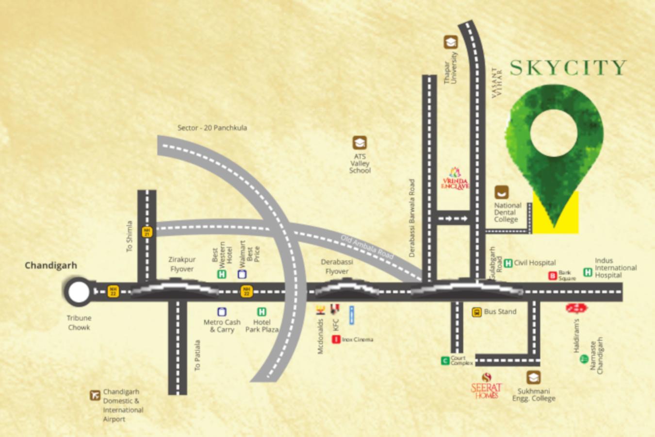 Images for Location Plan of Vaneet Sky City