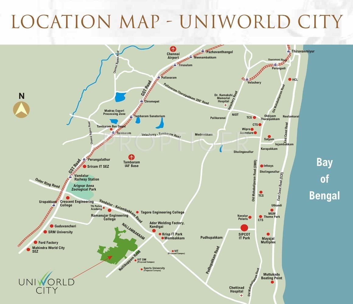 Images for Location Plan of Unitech Palm Villas