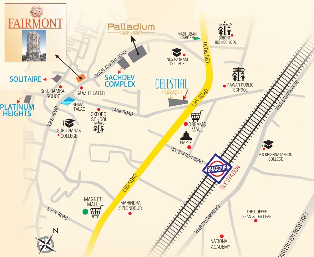  fairmont Location Plan