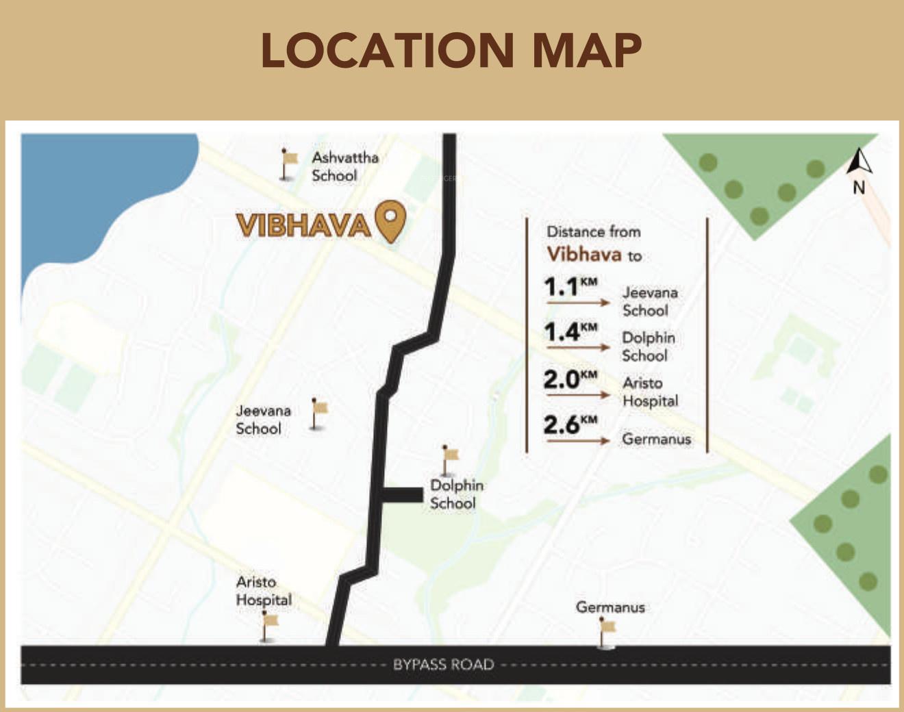  vibhava Location Plan