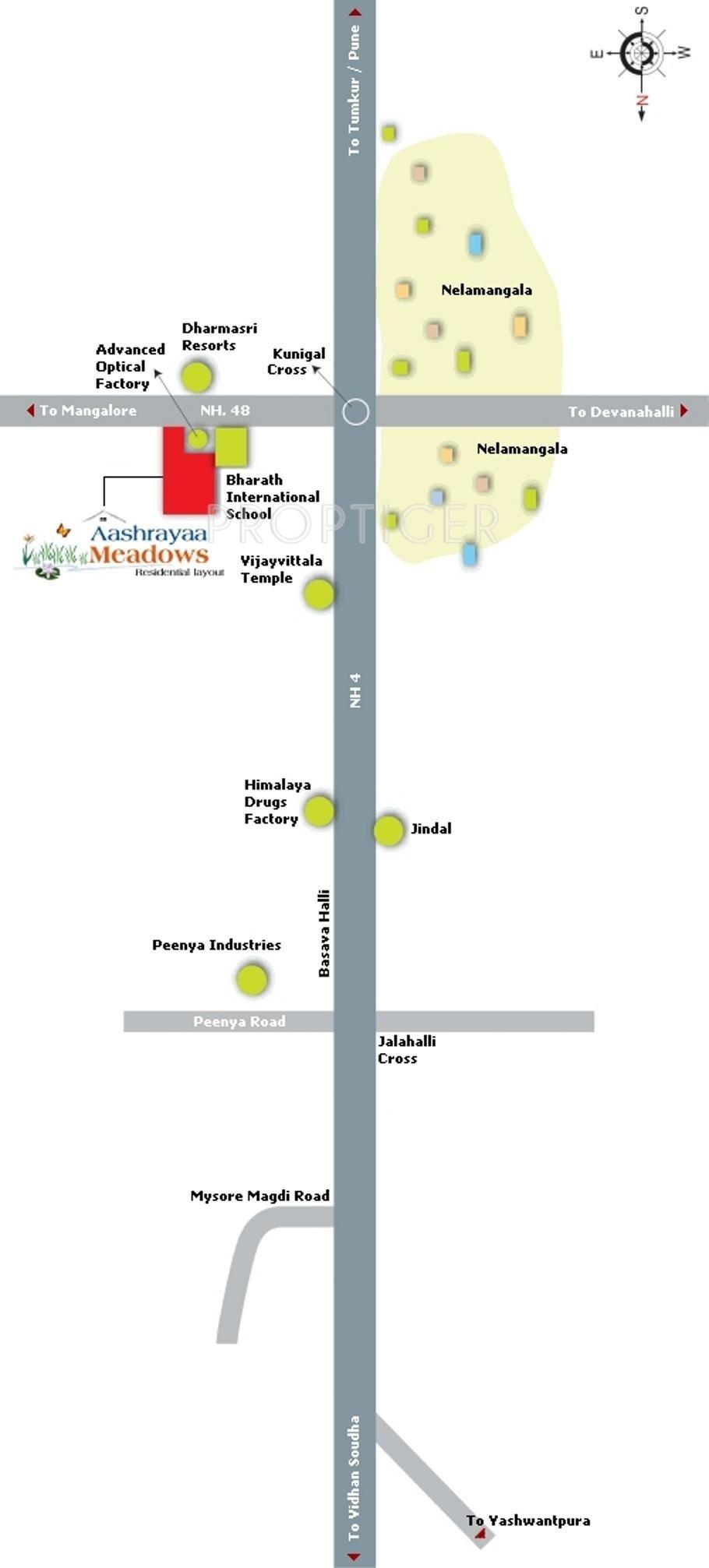 Images for Location Plan of Aashrayaa Meadows