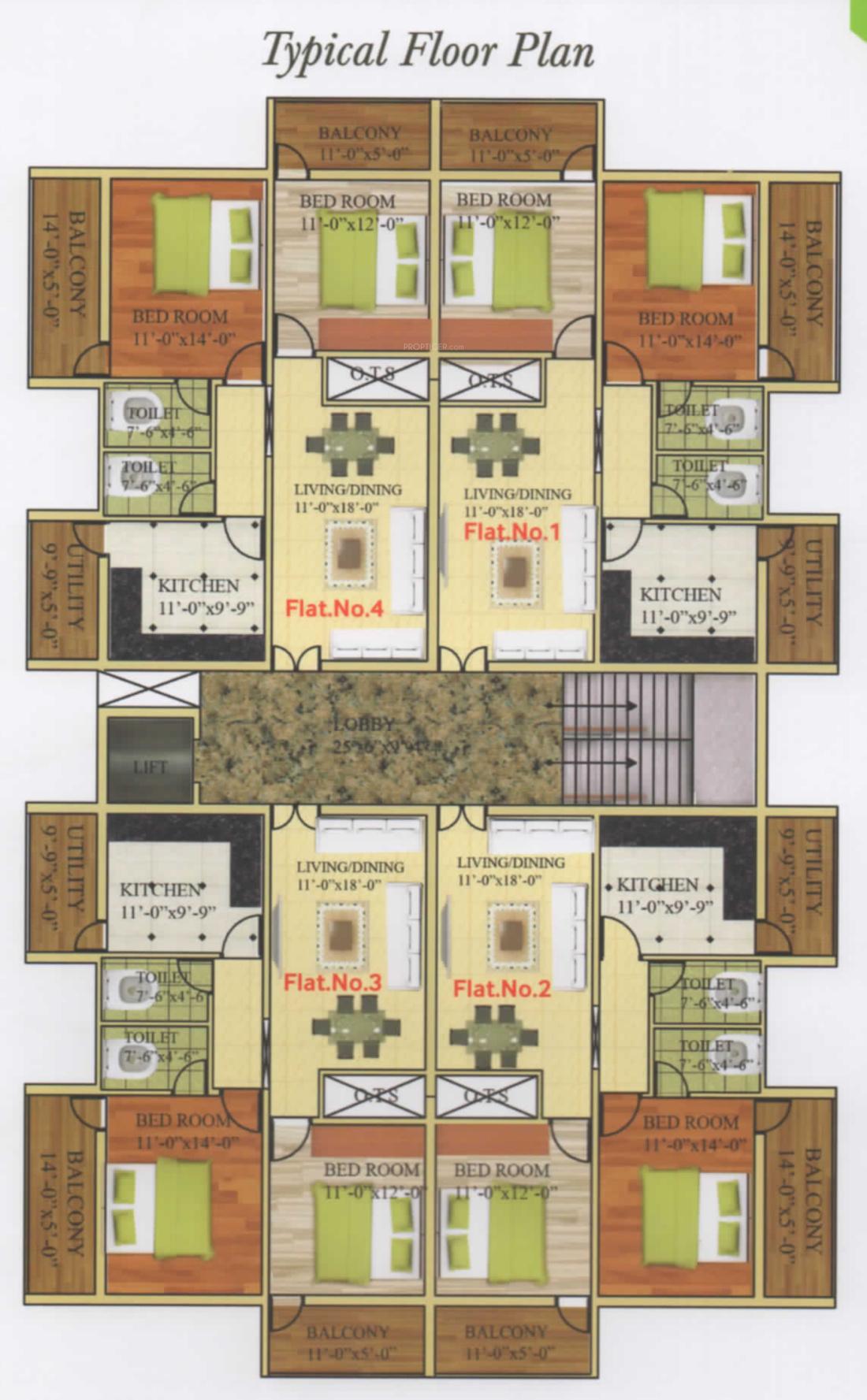  hayyat-residency Hayyat Residency Cluster Plan