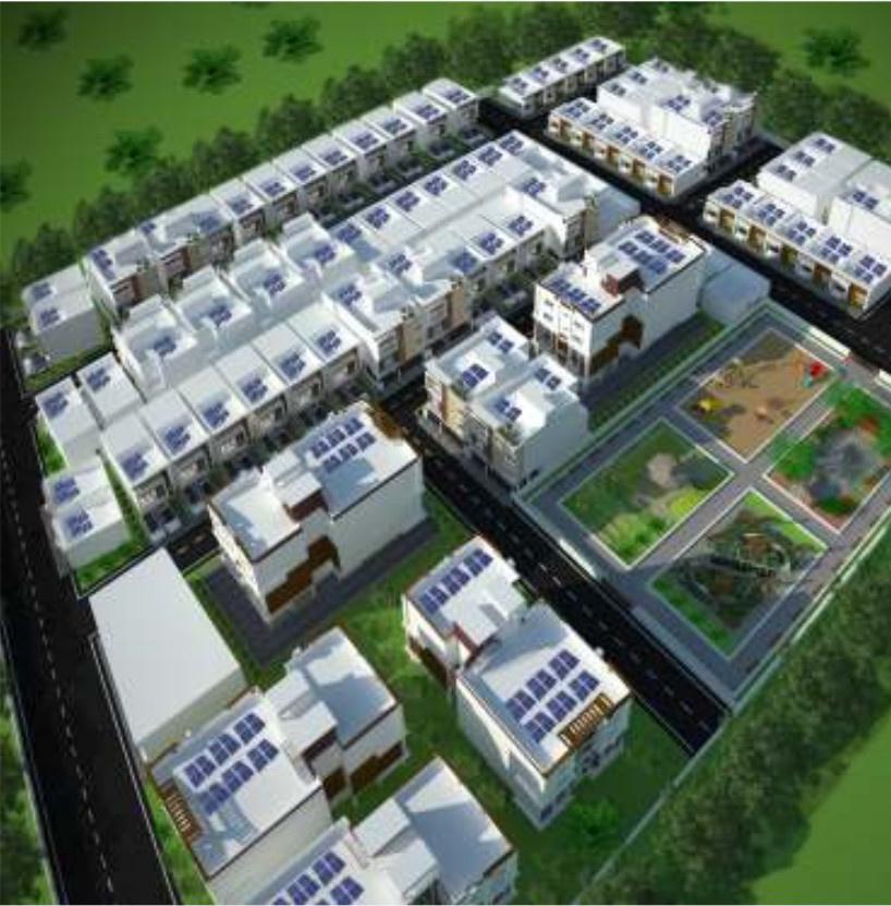  little-india-solar-township Site Plan