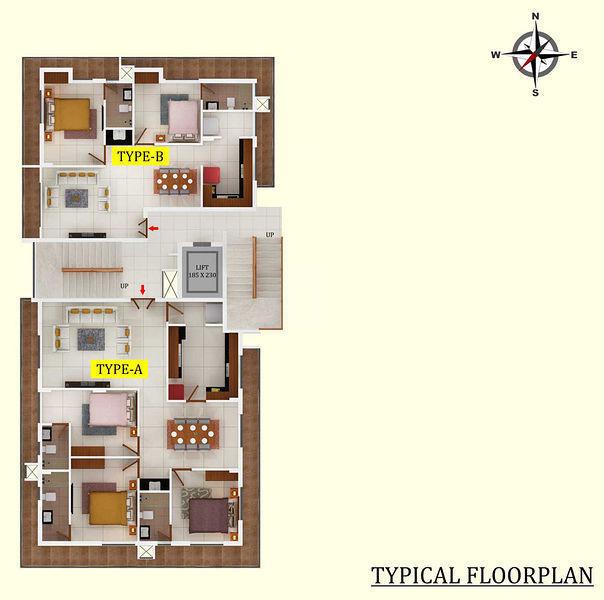  cascia Cluster Plan