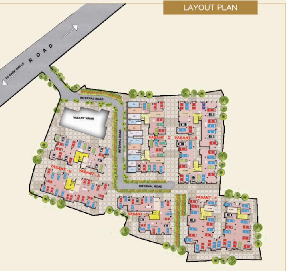  rameshwara-residency Layout Plan