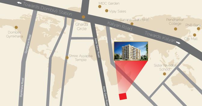  rameshwara-residency Location Plan